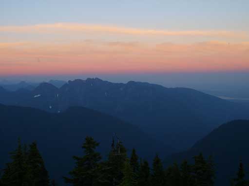 Grouse Mountain to Crown Mountain group