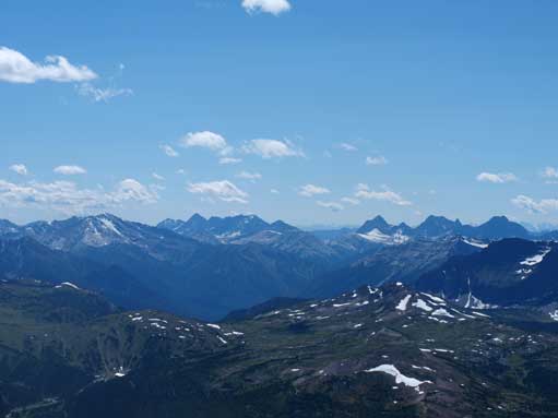More peaks in Kootenay Park