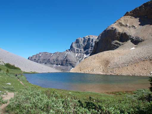 Beautiful afternoon view of this tarn