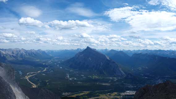 Mount Rundle and Bow Valley