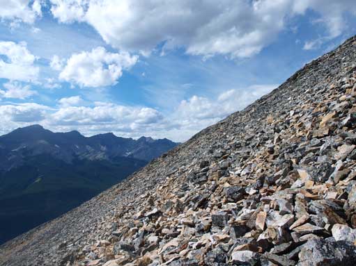 Traversing around 1st peak