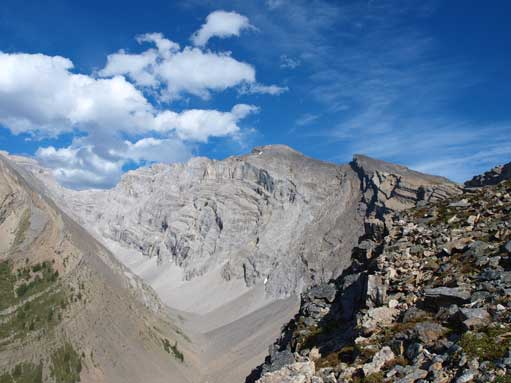 Looking back towards our objective.