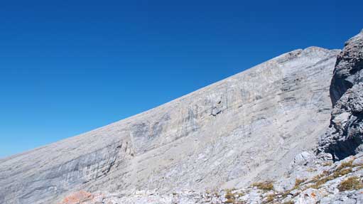 The slope on Rundle's 1st peak. 