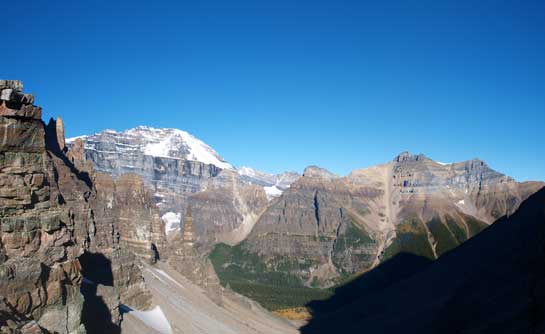 View opened up towards the other side from Sentinel Pass