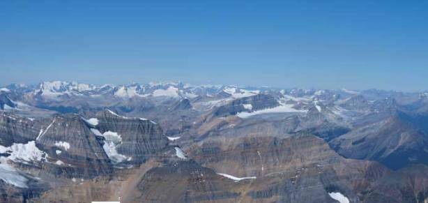 The entire Freshfield and Wapta was below me now!