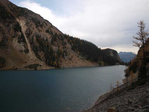 Lake Agnes from Beehive trail