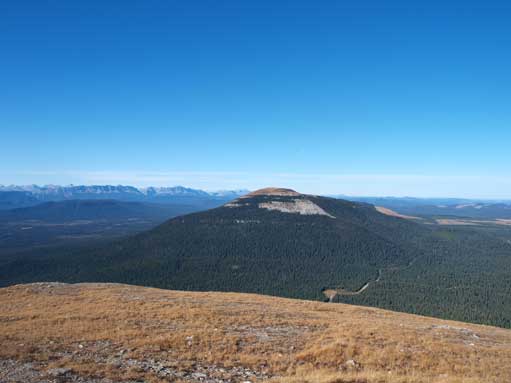 Shunda Mountain from the summit