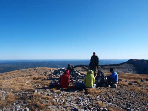 Another group on top