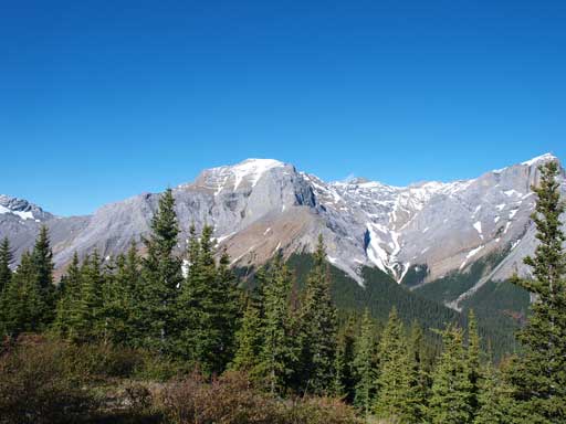But the summit has an open area. This is an unnamed summit in Boule Roche