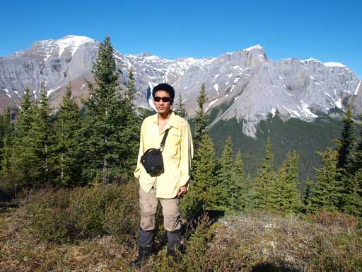 Me on the summit of Black Cat Mountain
