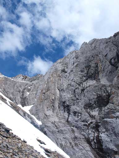 Impressive rock scenery