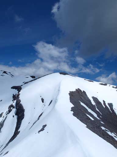 One more a bit steep part on snow