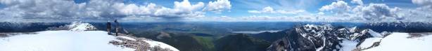 Summit Panorama. Click to view large size