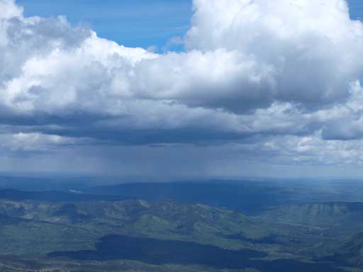 Some weather in the foothills