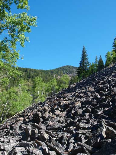 We would soon start boulder hopping
