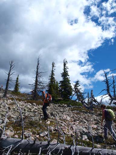 Raff and Andrea continuing up
