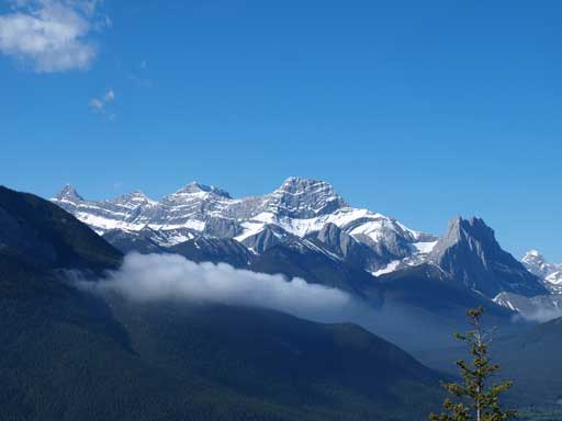 There were some morning fog patches but they lifted up soon