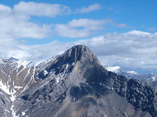 Mount Fable looks impressive. Well, it's an impressive mountain from all angles