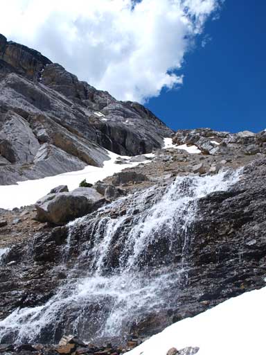 A neat waterfall at the end of this bowl