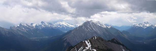Looking south into Kananaskis Country