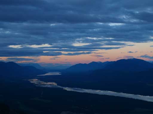 Looking south towards Lake Windermere and Columbia Lake. One of my favourite shots from this trip.