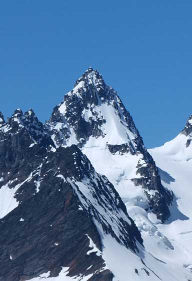 This impressive spire doesn't even have an official name. According to Google map, it's East Peak