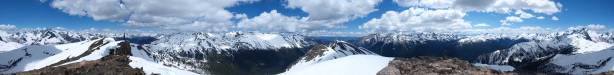 Summit Panorama. Click to view large size