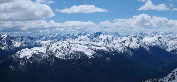 More less known peaks towards south