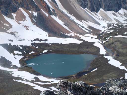 One of the alpine tarns