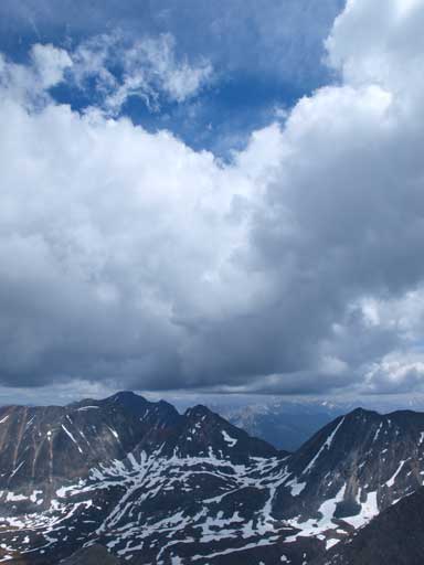 This is the piece of clouds building up