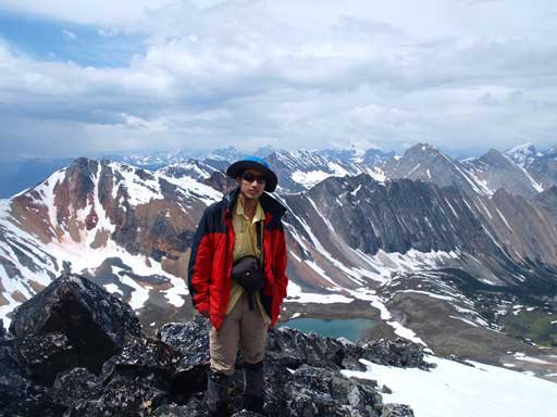 Me on the summit of Mount Kerr