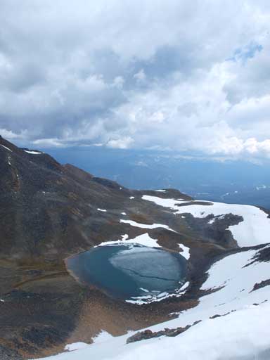 An alpine tarn