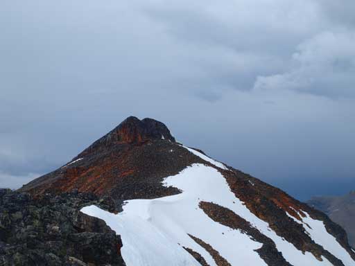 Looking back towards Mount Kerr