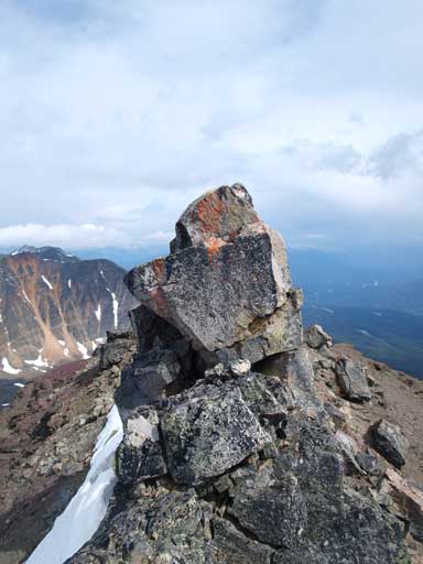 This is the true summit pinnacle.