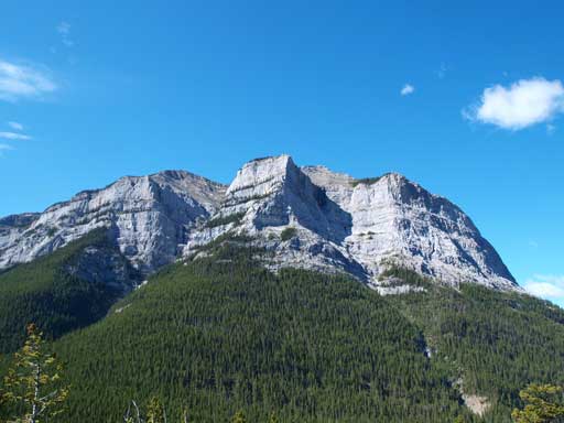 Pigeon Mountain looks quite impressive from this side.