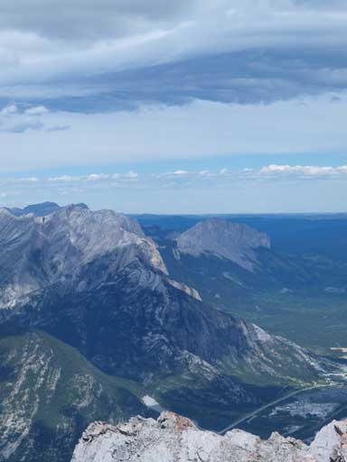 Great view of Goat Mountain and Yamuska