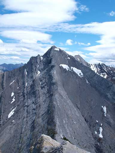 This impressive summit is unnamed