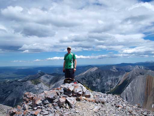 Neil on the summit