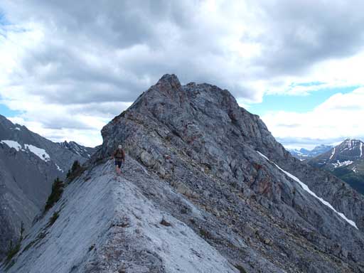 Getting back a modestly exposed slab