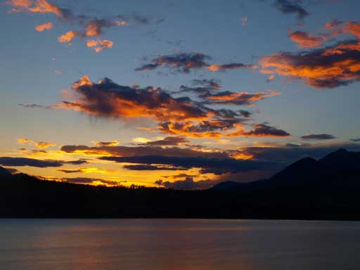Dusk over Jasper Lake