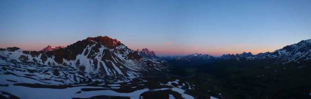 A wider view, showing Mount Clitheroe