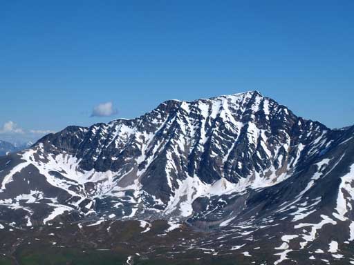 A closer look at Majestic Mountain