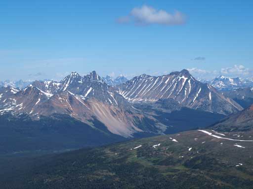 Curia, Basilica, and Roche Noire, with Rostrum Hill being tiny, in front of Noire