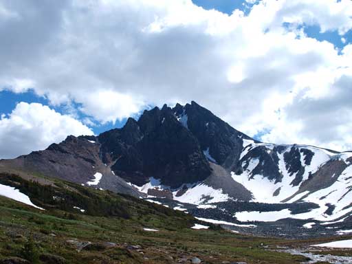The north side of Clitheroe is much steeper