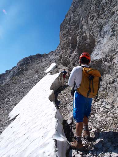Travelling through a moat