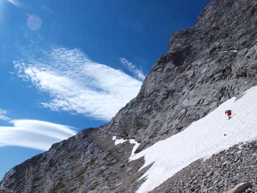 Interesting clouds were rolling in.