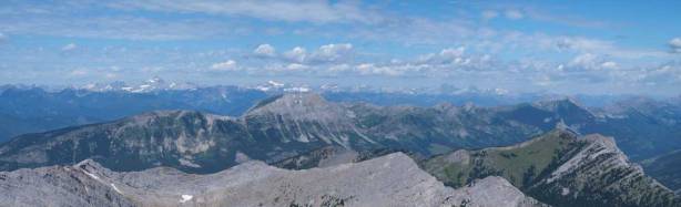 Looking over Mount Erickson and Erickson Ridge