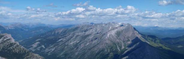 Looking north towards High Rock Range