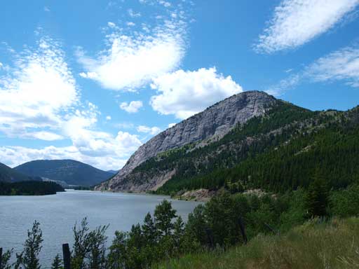 Crowsnest Ridge and Crowsnest Lake