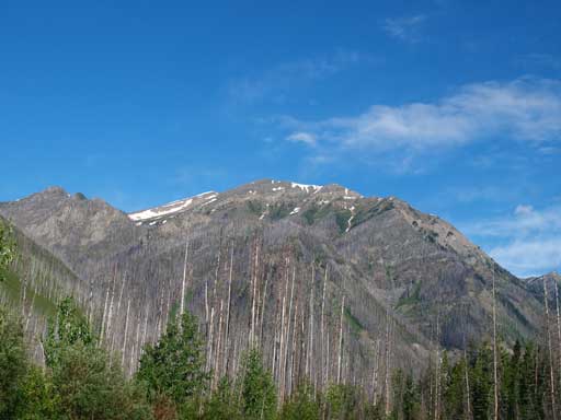 The true summit is behind the highest you can see in this photo. It's a long way up there.